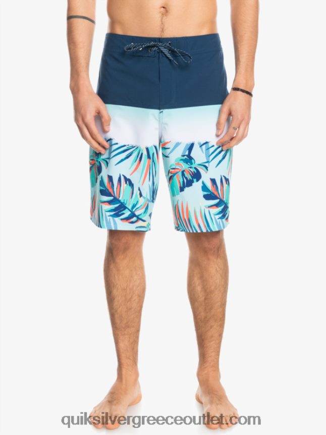surfsilk panel 20 boardshorts Quiksilver άνδρες 66LP841456 διακριτικά μπλε