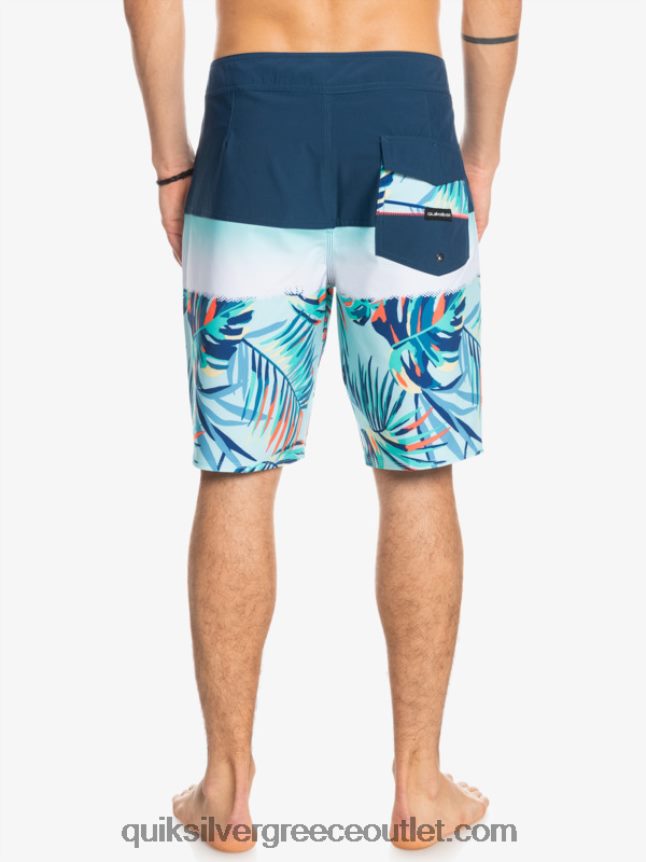 surfsilk panel 20 boardshorts Quiksilver άνδρες 66LP841456 διακριτικά μπλε