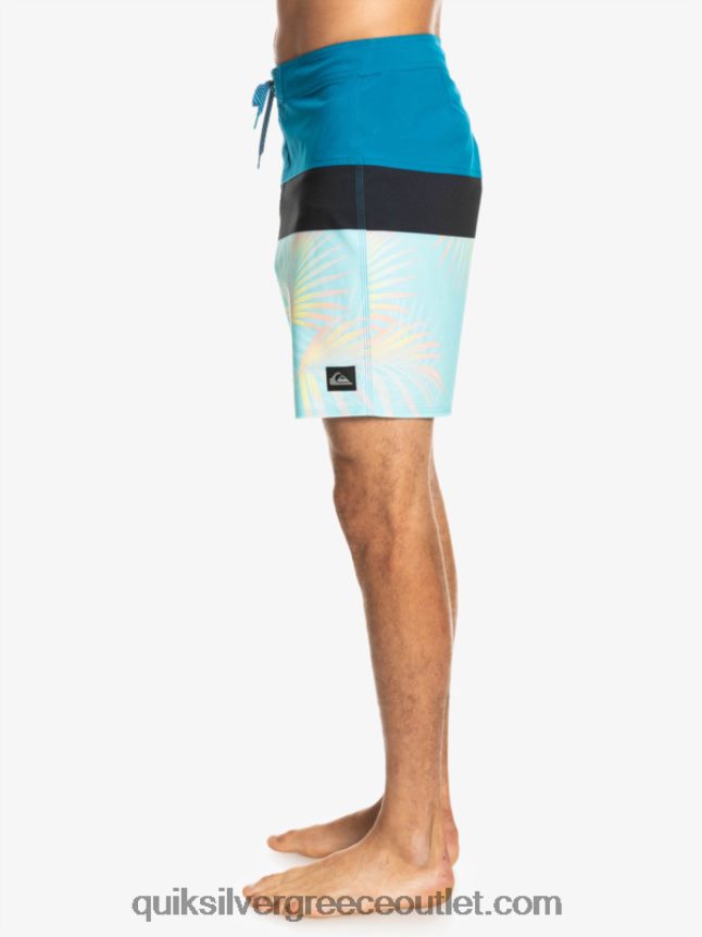 surfsilk panel 20 boardshorts Quiksilver άνδρες 66LP841457 λιμάνι