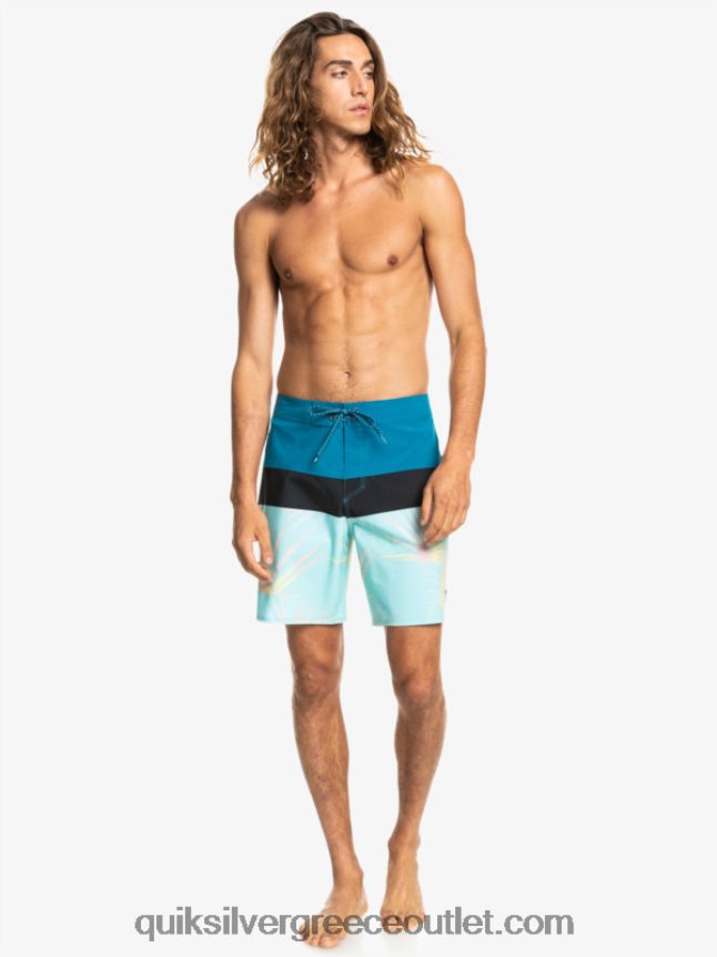 surfsilk panel 20 boardshorts Quiksilver άνδρες 66LP841457 λιμάνι