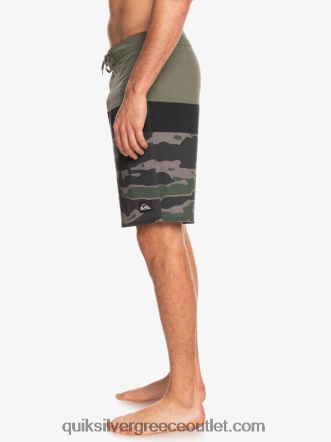 surfsilk panel 20 boardshorts Quiksilver άνδρες 66LP841460 πεσμένος βράχος