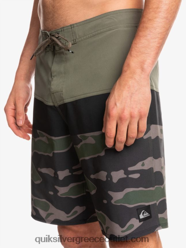 surfsilk panel 20 boardshorts Quiksilver άνδρες 66LP841460 πεσμένος βράχος