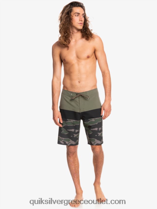 surfsilk panel 20 boardshorts Quiksilver άνδρες 66LP841460 πεσμένος βράχος