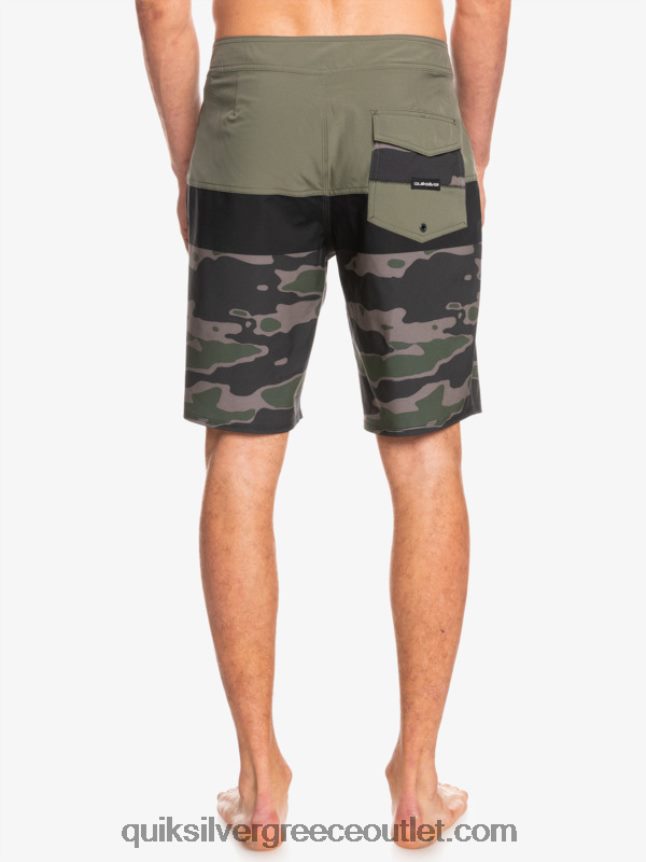 surfsilk panel 20 boardshorts Quiksilver άνδρες 66LP841460 πεσμένος βράχος