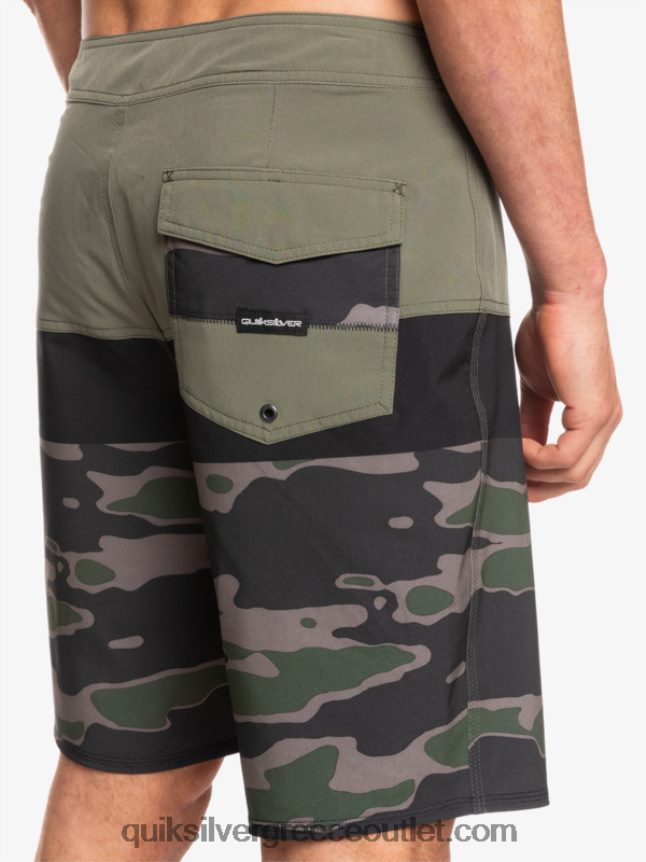 surfsilk panel 20 boardshorts Quiksilver άνδρες 66LP841460 πεσμένος βράχος