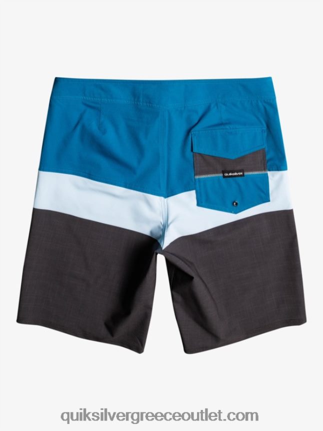 surfsilk panel 20 boardshorts Quiksilver άνδρες 66LP841462 μπλε γκρι