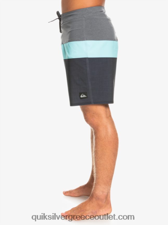surfsilk panel 20 boardshorts Quiksilver άνδρες 66LP841464 μαύρος