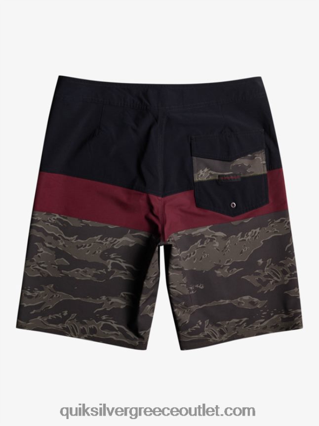 surfsilk panel 20 boardshorts Quiksilver άνδρες 66LP841785 μαύρος