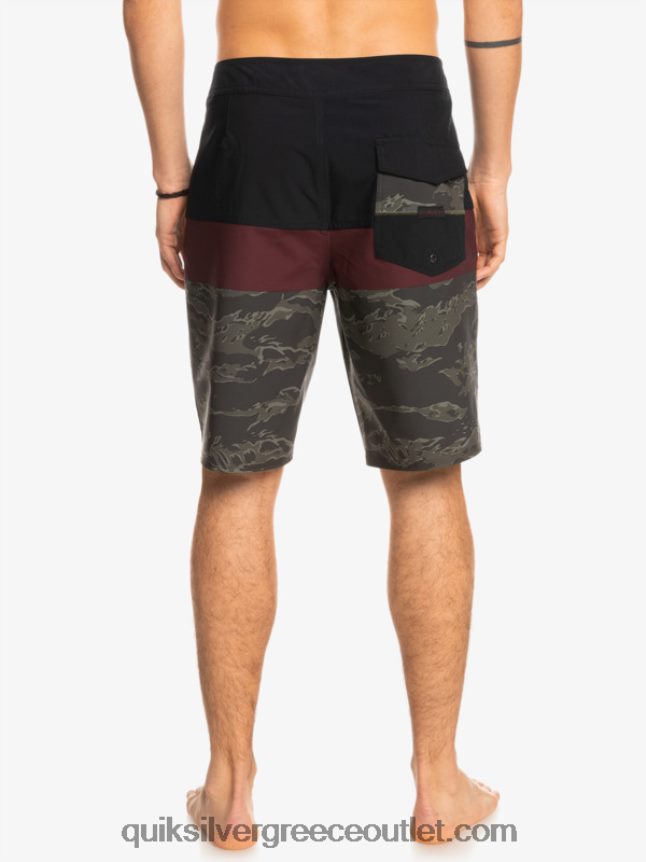 surfsilk panel 20 boardshorts Quiksilver άνδρες 66LP841785 μαύρος