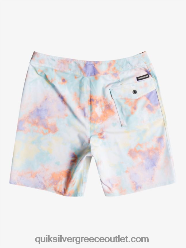 surfsilk pipeded 18 boardshorts Quiksilver άνδρες 66LP841749 άσπρο
