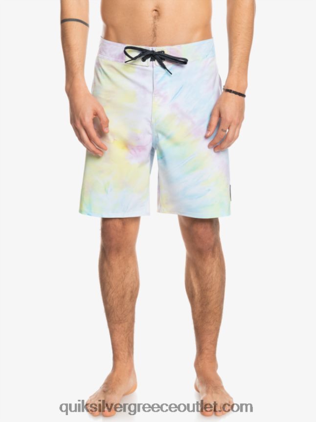 surfsilk pipeded 18 boardshorts Quiksilver άνδρες 66LP841749 άσπρο