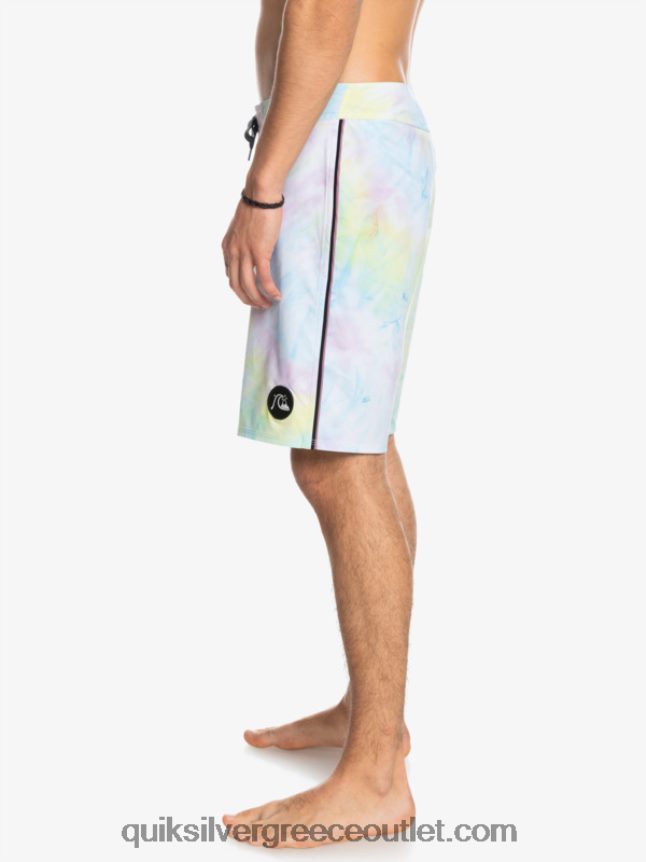 surfsilk pipeded 18 boardshorts Quiksilver άνδρες 66LP841749 άσπρο
