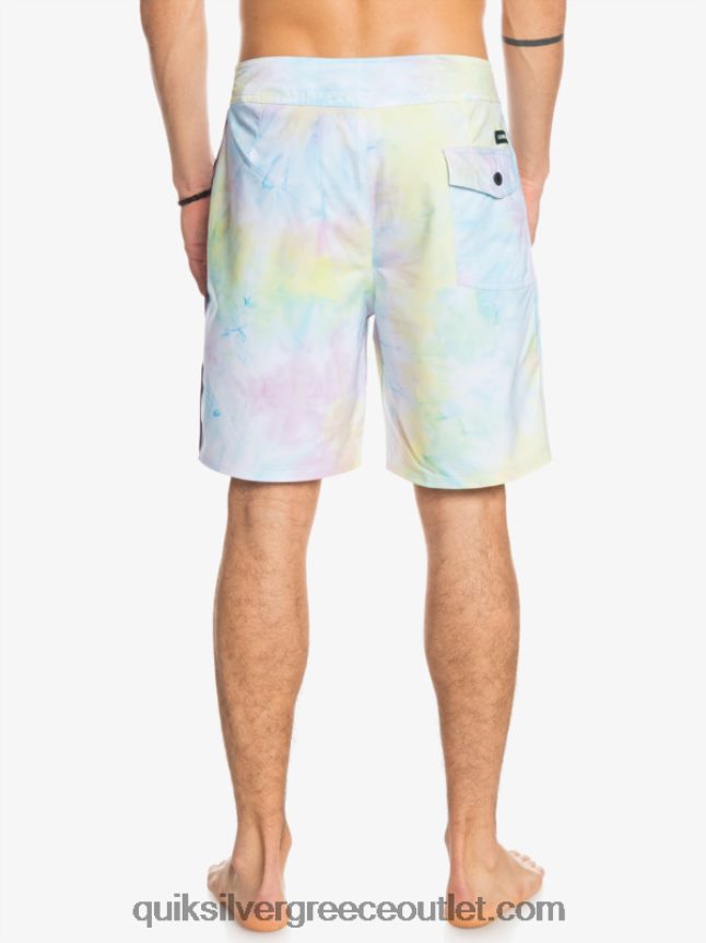 surfsilk pipeded 18 boardshorts Quiksilver άνδρες 66LP841749 άσπρο