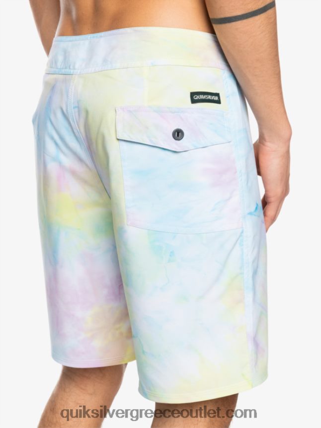 surfsilk pipeded 18 boardshorts Quiksilver άνδρες 66LP841749 άσπρο