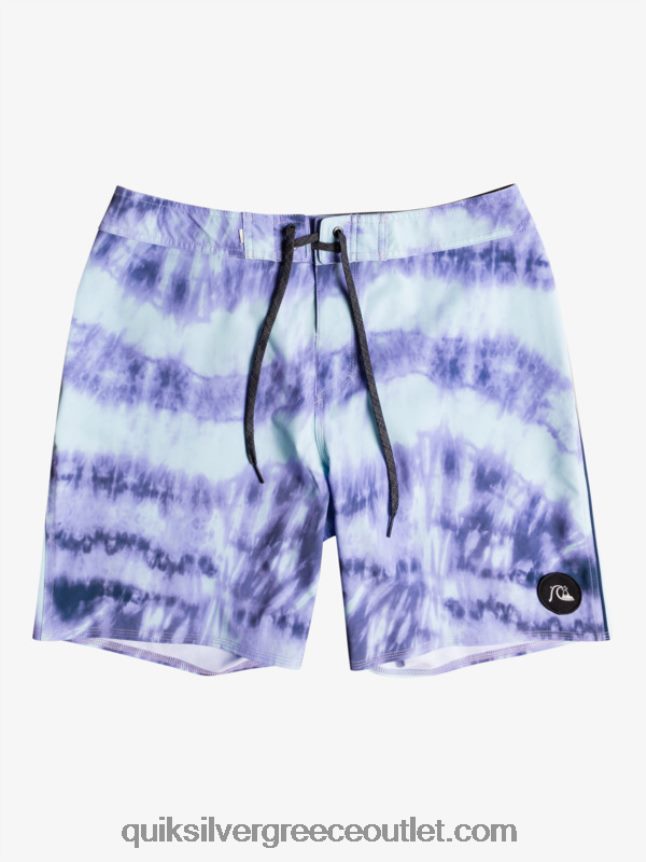 surfsilk pipeded 18 boardshorts Quiksilver άνδρες 66LP841750 σκονισμένη ορχιδέα