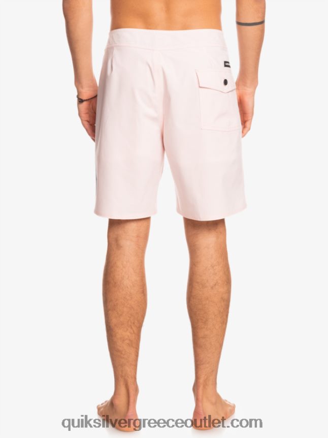 surfsilk pipeded 18 boardshorts Quiksilver άνδρες 66LP841751 ροζ με πέπλο