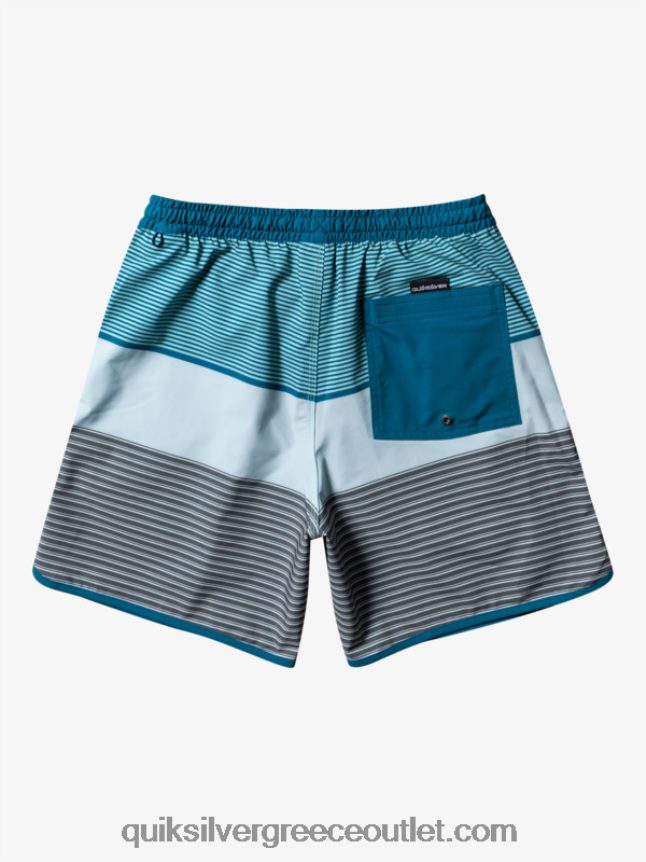 surfsilk tijuana 17 βόλια Quiksilver άνδρες 66LP84511 μαροκινό μπλε