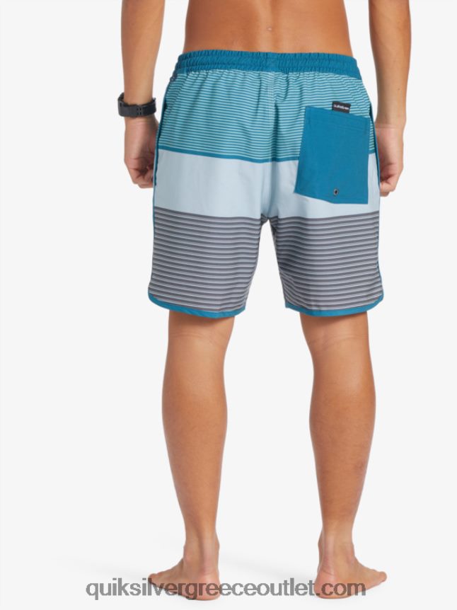 surfsilk tijuana 17 βόλια Quiksilver άνδρες 66LP84511 μαροκινό μπλε