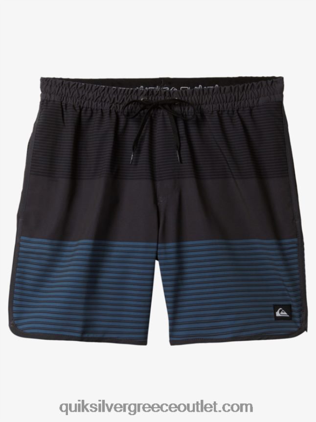 surfsilk tijuana 17 βόλια Quiksilver άνδρες 66LP84512 μαύρος