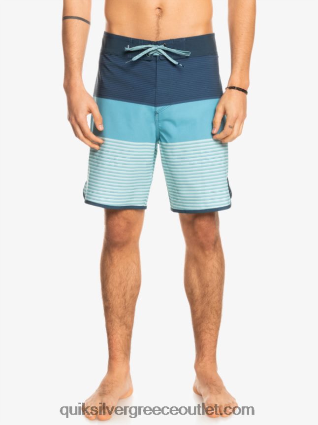 surfsilk tijuana 19 boardshort Quiksilver άνδρες 66LP841398 διακριτικά μπλε