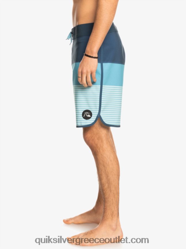 surfsilk tijuana 19 boardshort Quiksilver άνδρες 66LP841398 διακριτικά μπλε