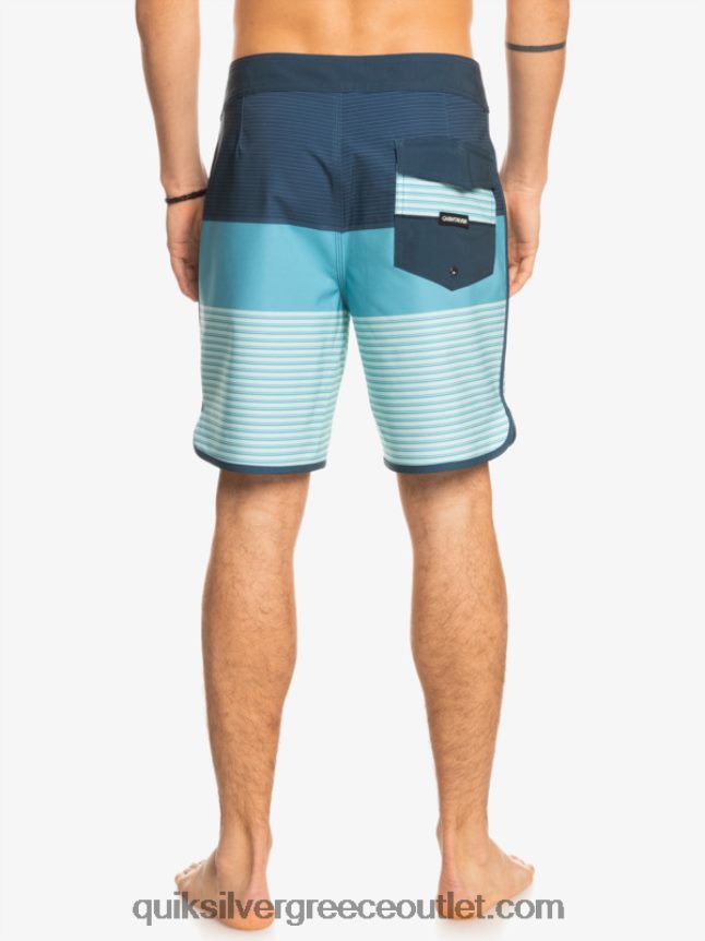 surfsilk tijuana 19 boardshort Quiksilver άνδρες 66LP841398 διακριτικά μπλε