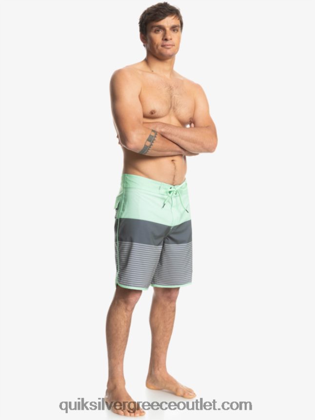 surfsilk tijuana 19 boardshort Quiksilver άνδρες 66LP841399 σιδερένια πύλη