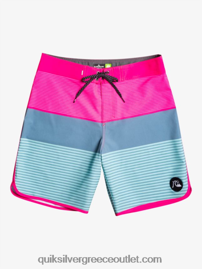 surfsilk tijuana 19 boardshort Quiksilver άνδρες 66LP841401 ροζ glo