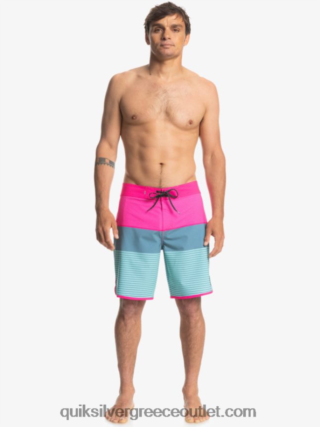 surfsilk tijuana 19 boardshort Quiksilver άνδρες 66LP841401 ροζ glo