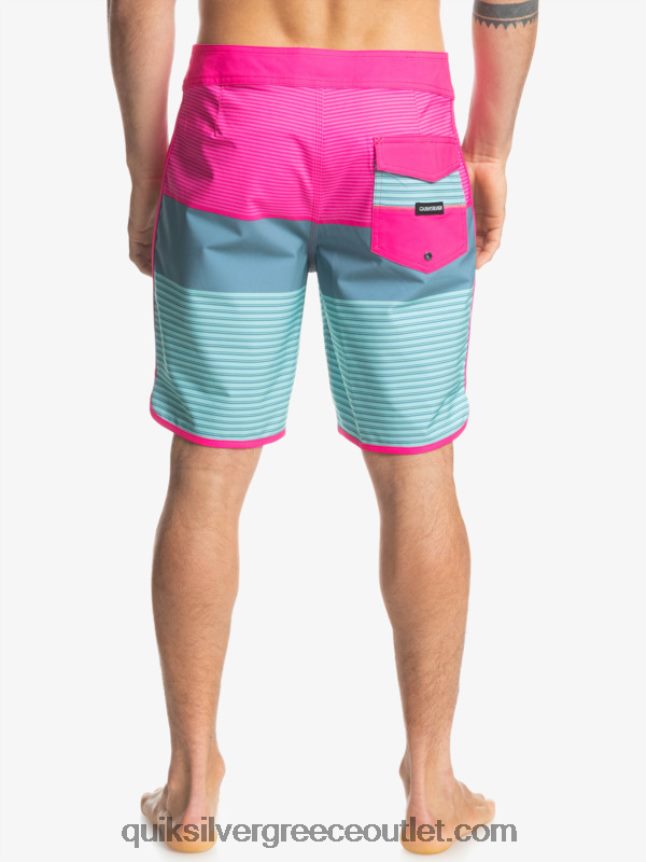 surfsilk tijuana 19 boardshort Quiksilver άνδρες 66LP841401 ροζ glo