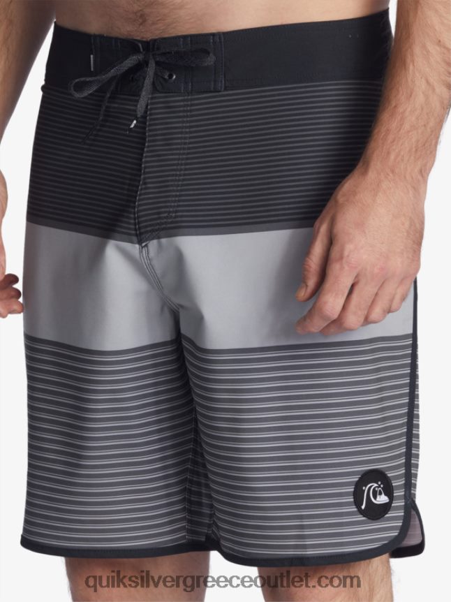 surfsilk tijuana 19 boardshort Quiksilver άνδρες 66LP841402 μαύρος