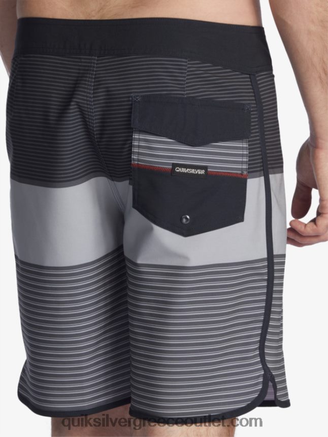 surfsilk tijuana 19 boardshort Quiksilver άνδρες 66LP841402 μαύρος