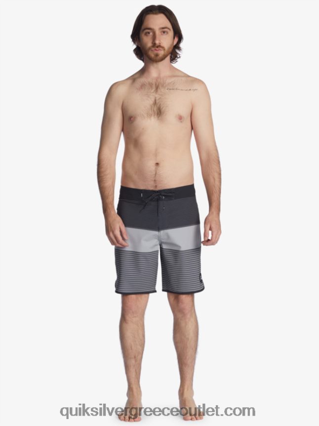 surfsilk tijuana 19 boardshort Quiksilver άνδρες 66LP841402 μαύρος