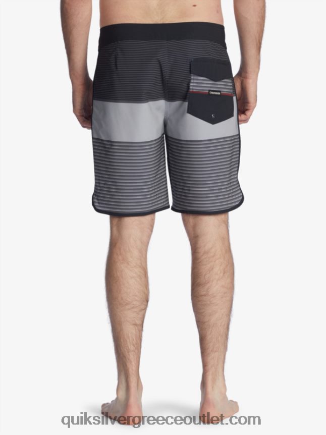 surfsilk tijuana 19 boardshort Quiksilver άνδρες 66LP841402 μαύρος