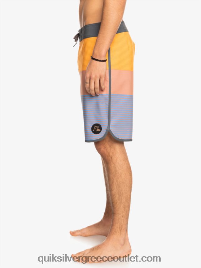 surfsilk tijuana 19 boardshort Quiksilver άνδρες 66LP841404 χρυσή ράβδος
