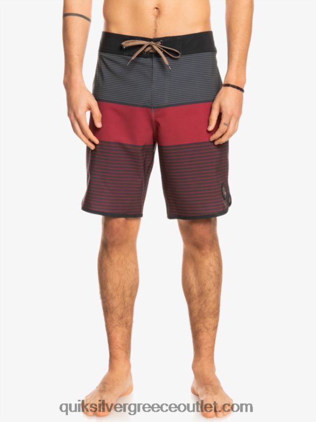 surfsilk tijuana 19 boardshort Quiksilver άνδρες 66LP841405 ρουμπίνι κρασί