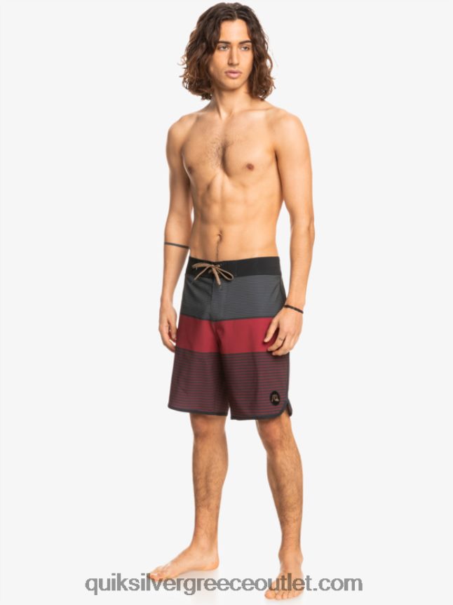 surfsilk tijuana 19 boardshort Quiksilver άνδρες 66LP841405 ρουμπίνι κρασί