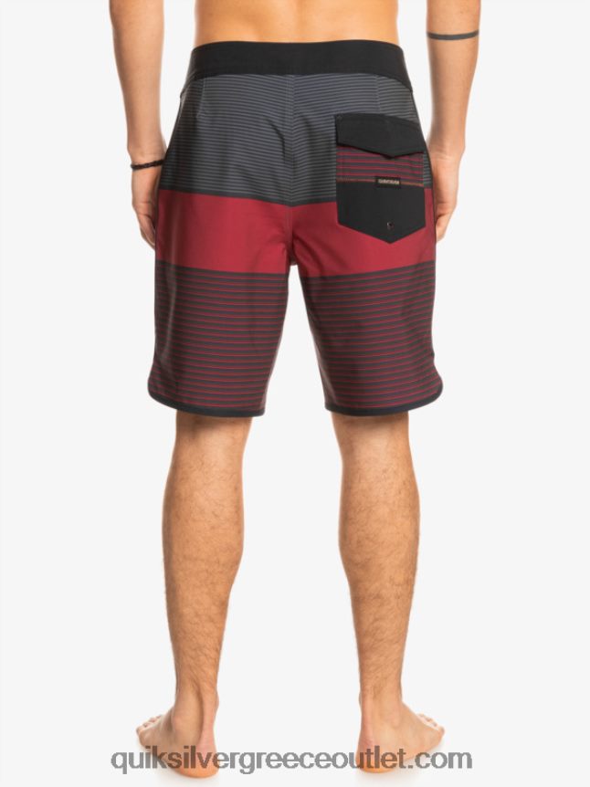 surfsilk tijuana 19 boardshort Quiksilver άνδρες 66LP841405 ρουμπίνι κρασί