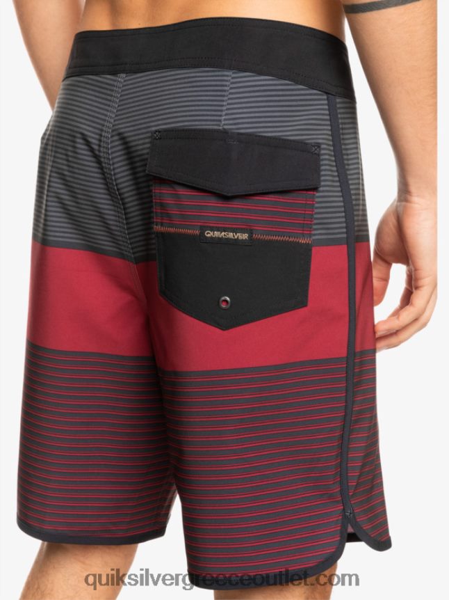surfsilk tijuana 19 boardshort Quiksilver άνδρες 66LP841405 ρουμπίνι κρασί