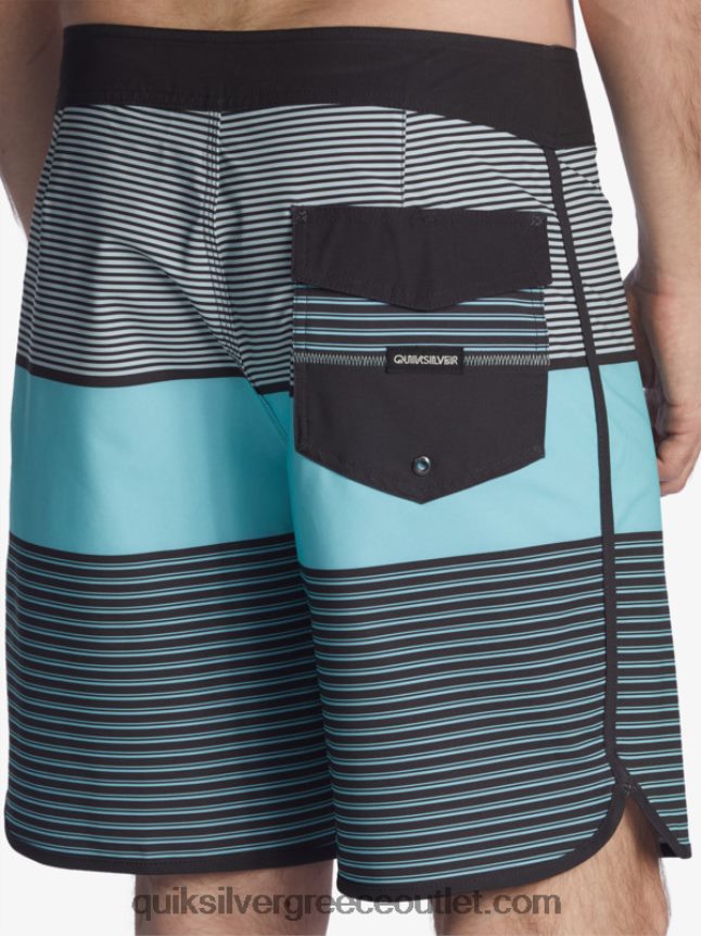 surfsilk tijuana 19 boardshort Quiksilver άνδρες 66LP841409 ασφαλτικό σκυρόδερμα