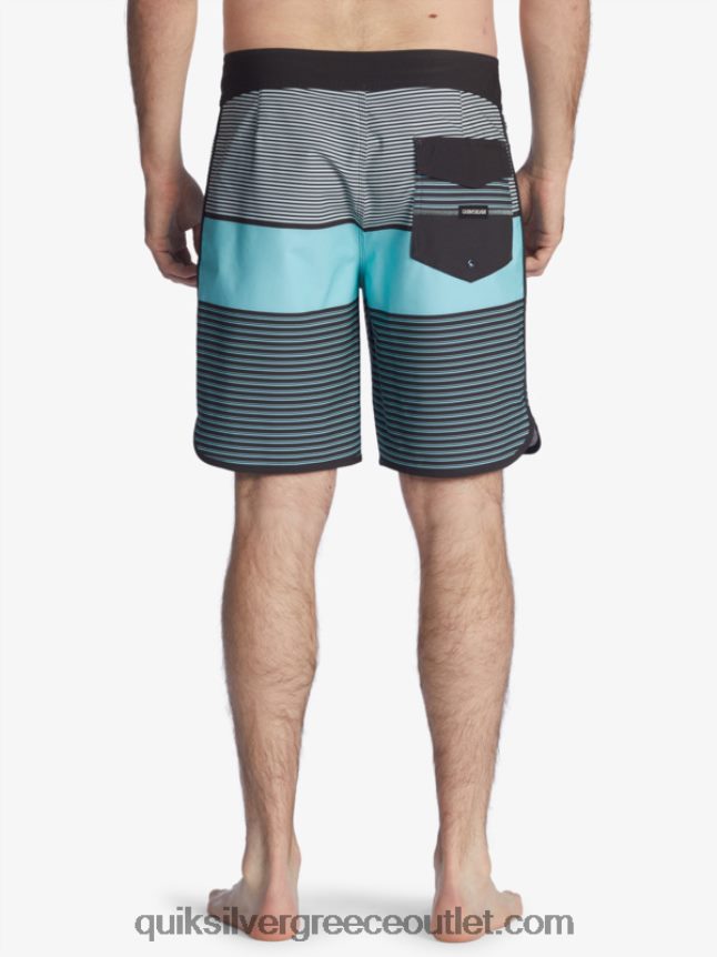 surfsilk tijuana 19 boardshort Quiksilver άνδρες 66LP841409 ασφαλτικό σκυρόδερμα