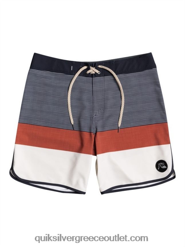 surfsilk tijuana 19 boardshort Quiksilver άνδρες 66LP841866 ασφαλτικό σκυρόδερμα