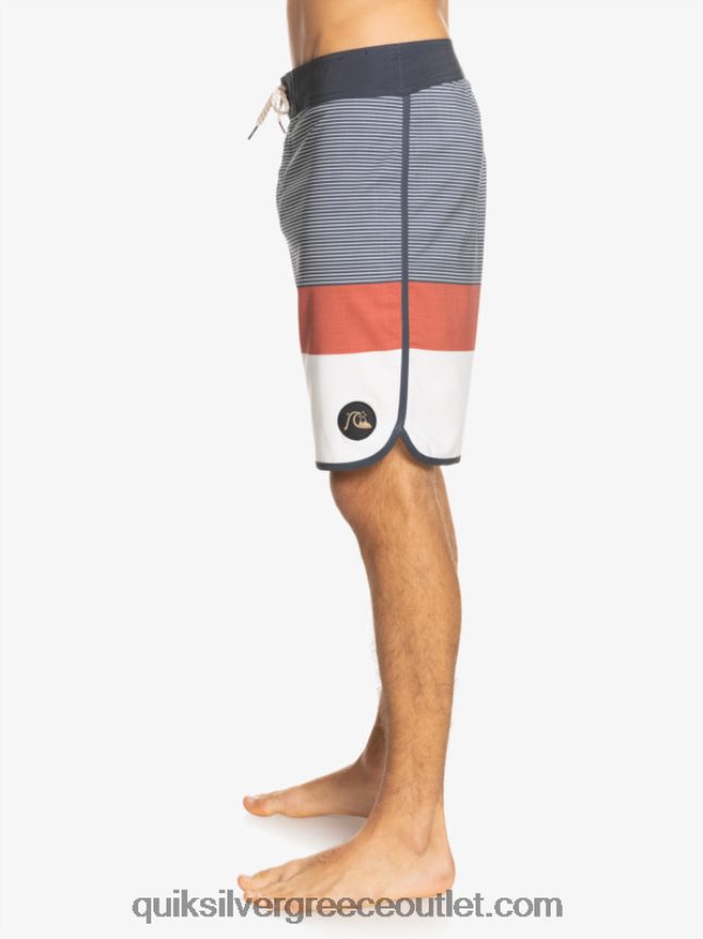 surfsilk tijuana 19 boardshort Quiksilver άνδρες 66LP841866 ασφαλτικό σκυρόδερμα