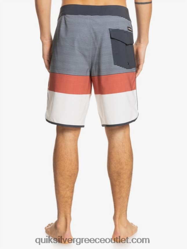 surfsilk tijuana 19 boardshort Quiksilver άνδρες 66LP841866 ασφαλτικό σκυρόδερμα