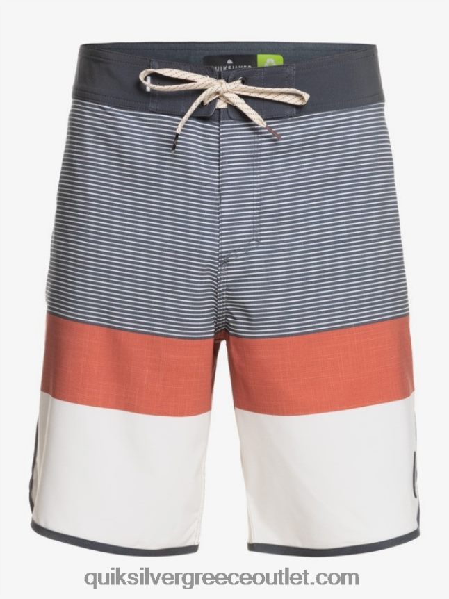surfsilk tijuana 19 boardshort Quiksilver άνδρες 66LP841866 ασφαλτικό σκυρόδερμα