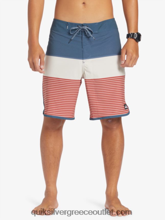 surfsilk tijuana 19 boardshort Quiksilver άνδρες 66LP84210 μεσάνυχτα ναυτικό