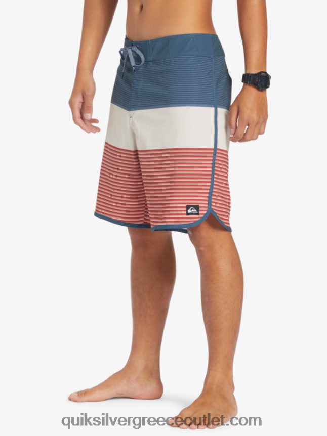surfsilk tijuana 19 boardshort Quiksilver άνδρες 66LP84210 μεσάνυχτα ναυτικό