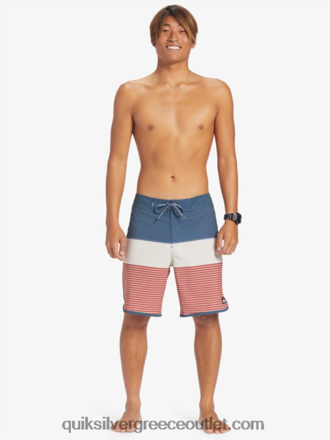 surfsilk tijuana 19 boardshort Quiksilver άνδρες 66LP84210 μεσάνυχτα ναυτικό