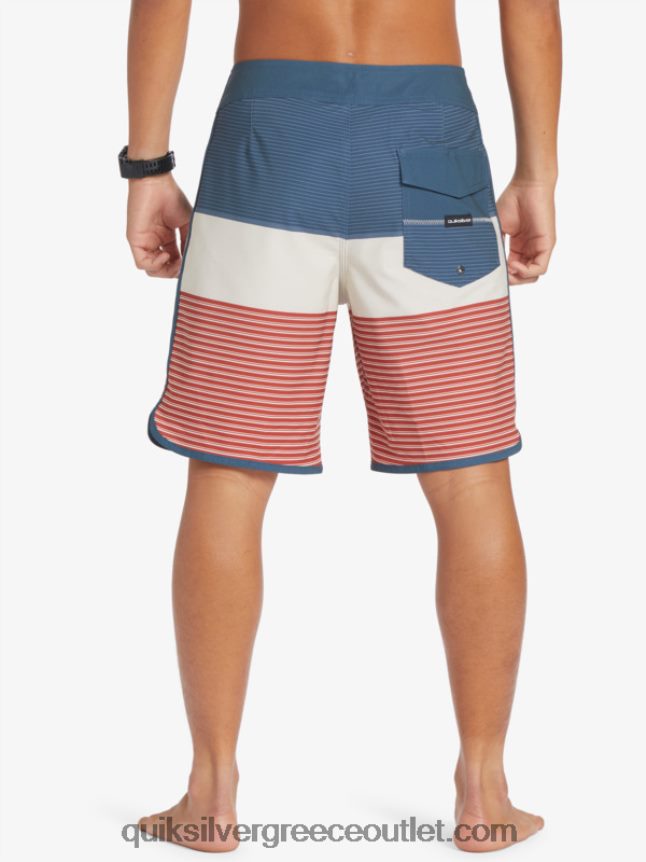surfsilk tijuana 19 boardshort Quiksilver άνδρες 66LP84210 μεσάνυχτα ναυτικό
