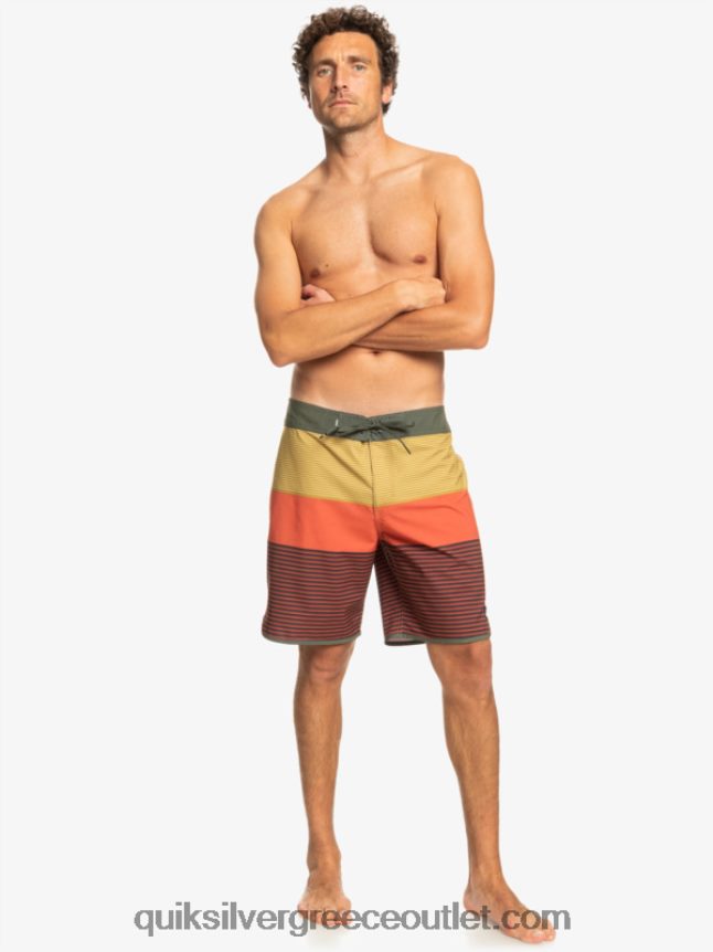 surfsilk tijuana 19 boardshort Quiksilver άνδρες 66LP84213 θυμάρι